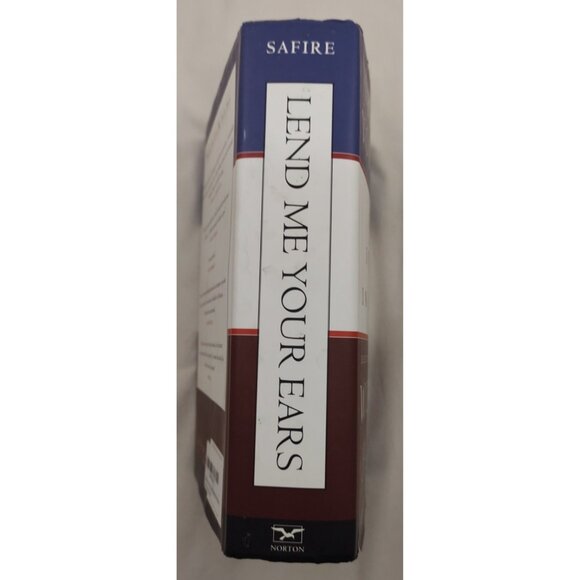 Lend Me Your Ears William Safire HC Updated Expanded Great Speeches History - Picture 2 of 6